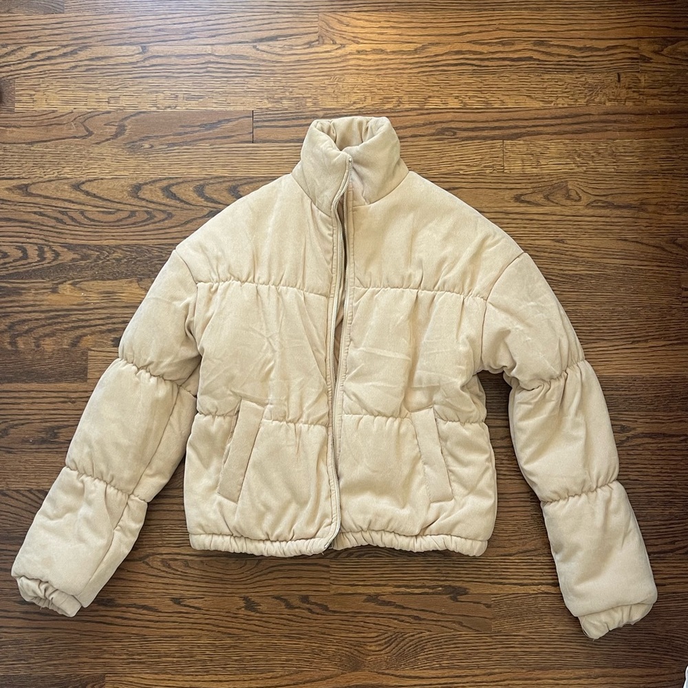 Beige coat